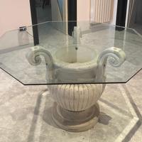 Tavolo di vetro