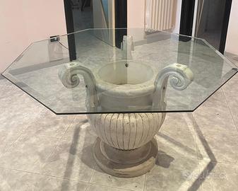 Tavolo di vetro