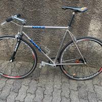 Bici custom  single speed Voss Titanio