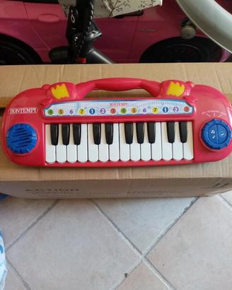 pianola bontempi con batterie 