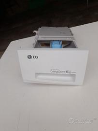 Vaschetta e sportello a cassetto lavatrice LG 6Kg