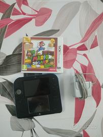 Nintendo 2DS+Super Mario 3D Land+caricatore