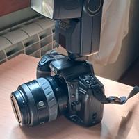 Minolta Reflex  Dynax 500si e obiettivo Af 75_300