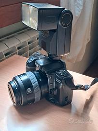 Minolta Reflex  Dynax 500si e obiettivo Af 75_300