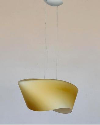 lampadario Foscarini sospensione cross murano