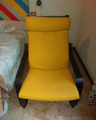 sedia a dondolo ikea Poang 