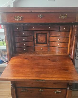 SECRETAIRE ANTICO CON RIBALTA SCRITTOIO