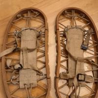 ciaspole vecchie dei alpini 