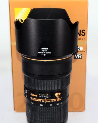 37644 Nikon AF-S 24-70mm f/2,8 E VR N