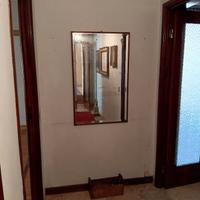 Grande e semplice specchio rettangolare fine '800