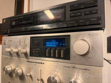 Amplificatore pioneer SA-620 led blu revisionato