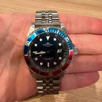 Orologio mondia colorazione pepsi