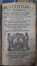 Sententiae et exempla libro antico