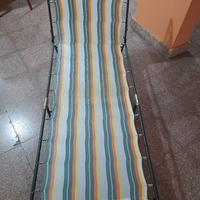 lettino da mare o giardino 