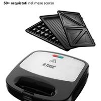 Piastra toastiera Waffle Russels Hobbs 3in1