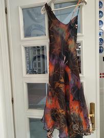 vestito estivo in viole