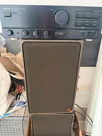 Aplificatore e casse stereo Onkyo
