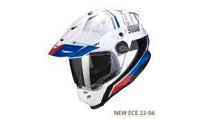 Casco adventure ADF 9000 SCORPION desert bianco bl