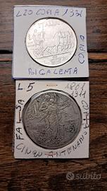 Riproduzioni due monete regno