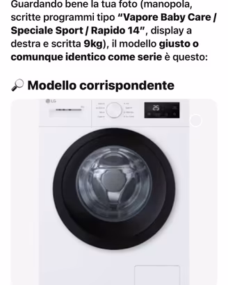Lavatrice LG 9kg