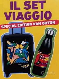 Esclusivo Trolley bagaglio a mano +boraccia nuovi