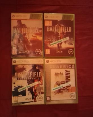Saga Battlefield Xbox 360 come nuovi