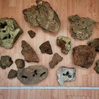 Rocce laviche rosse per acquario