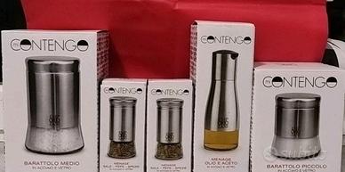 EMPORIO ZANI Barattoli Acciaio 5pz 