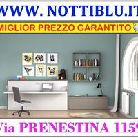 Letto a Scomparsa DESK 1 piazza MATERASSO OMAGGIO