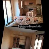 Cucina Salotto Divano letto