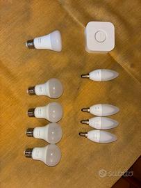 Lotto Smart Lighting Philips Hue (Hub + 9 lamp.)