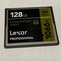 CompactFlash Lexar Professional 128 GB