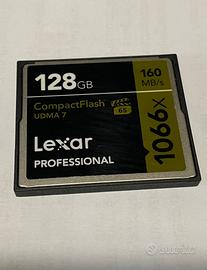 CompactFlash Lexar Professional 128 GB