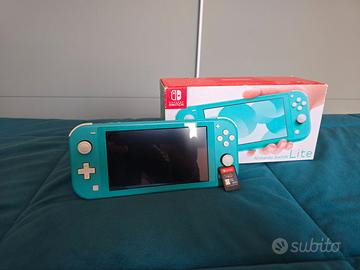 Nintendo swich lite con moster hunter