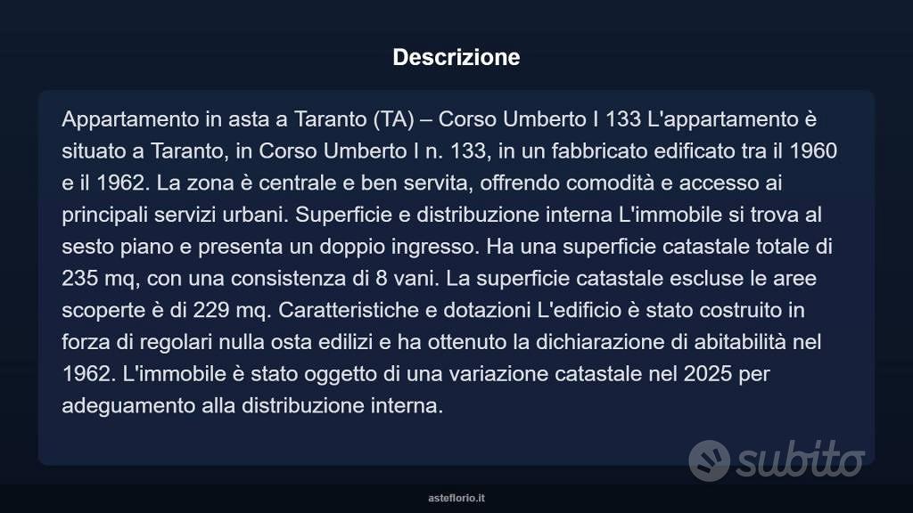Appartamento – Taranto - Vista 4