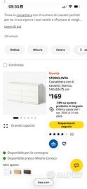 Cassettiera / comò ikea