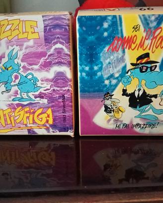 Lotto Vintage Anni '90  Puzzle + Peluche