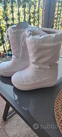 Doposci bambina/bambino bianchi marca 8848