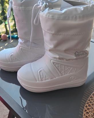 Doposci bambina/bambino bianchi marca 8848