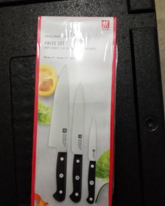 set 3 coltelli zwilling gourmet knife set