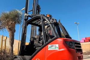 Carrello elevatore diesel LINDE H30D serie 393