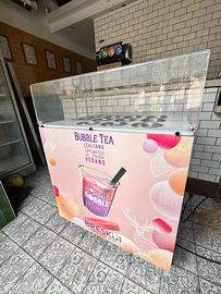 Bubble tea, frigo refrigerato