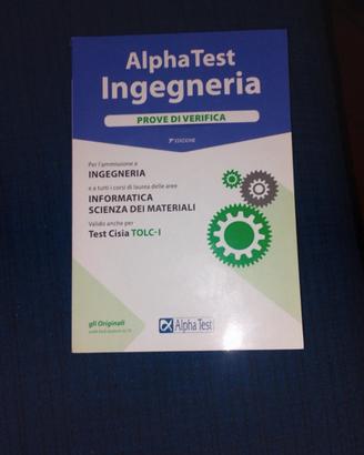 Libro universitario Alpha Test Ingegneria