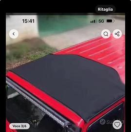 Top morbido tipo besttop per jeep wrangler jk