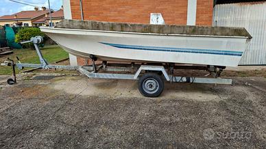 Carrello portabarca Percontra 750 + Wilboat 480
