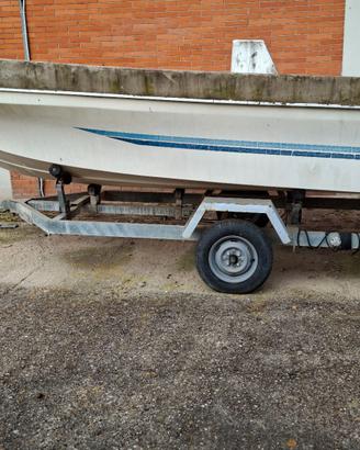 Carrello portabarca Percontra 750 + Wilboat 480