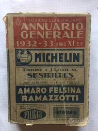 Annuario generale 1932-33 - touring club italiano