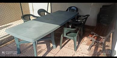 tavolo esterno 2.40x96