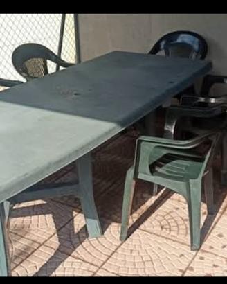 tavolo esterno 2.40x96