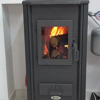 Termostufa a legna 20kw per collegare Termosifoni 